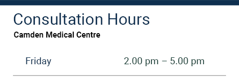 Consultation Hours